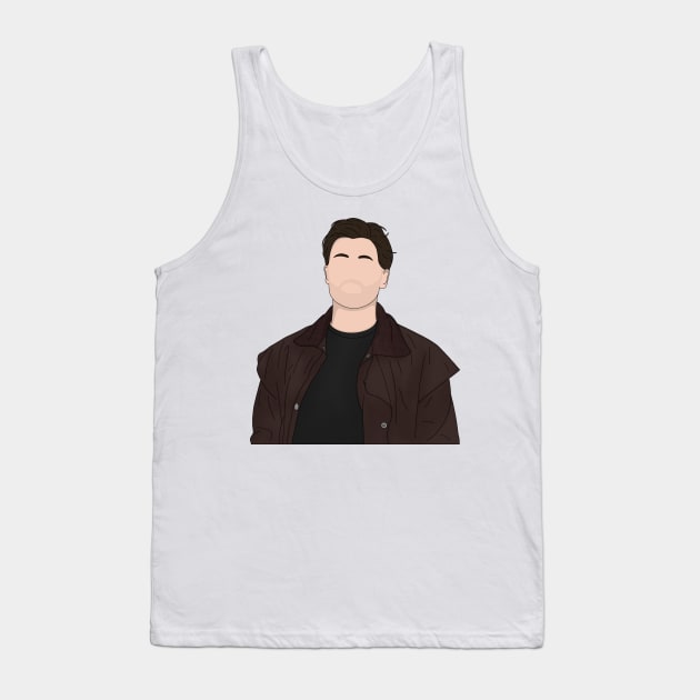 Dimitri Belikov - Vampire Academy Tank Top by hereidrawagain